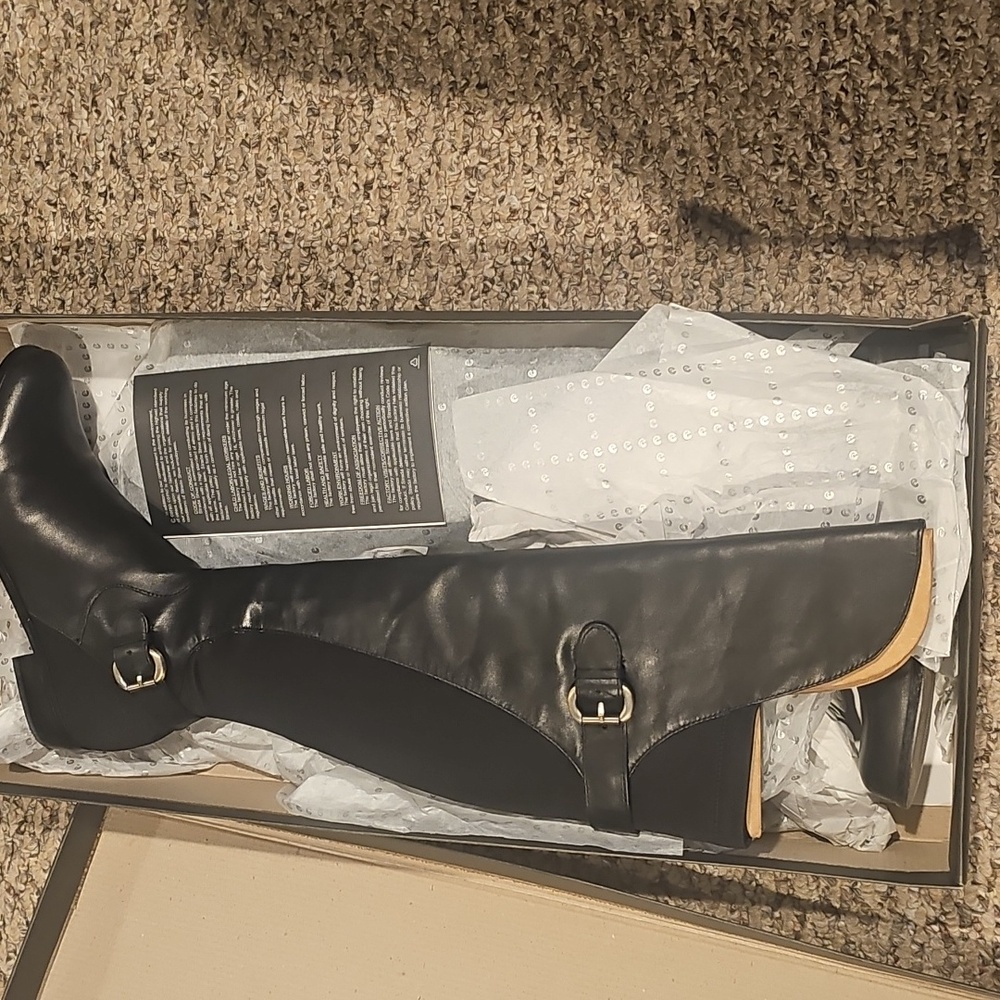 Corso Como Splendido over the knee boots. black..size 7 1/2.excellent condition. - Picture 2 of 9